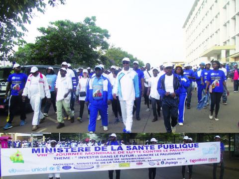 Marche sportive. Journée Mondiale de lutte contre le paludisme édition 2015